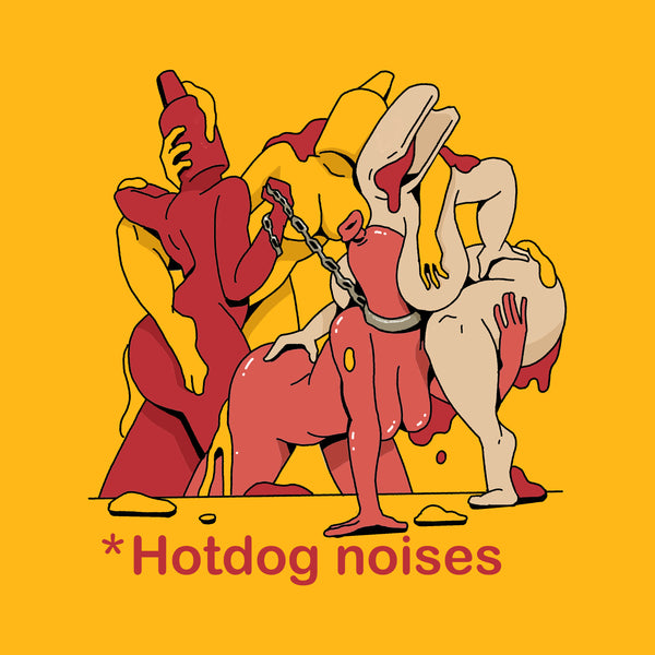 Hotdog Noises Sticker Pack